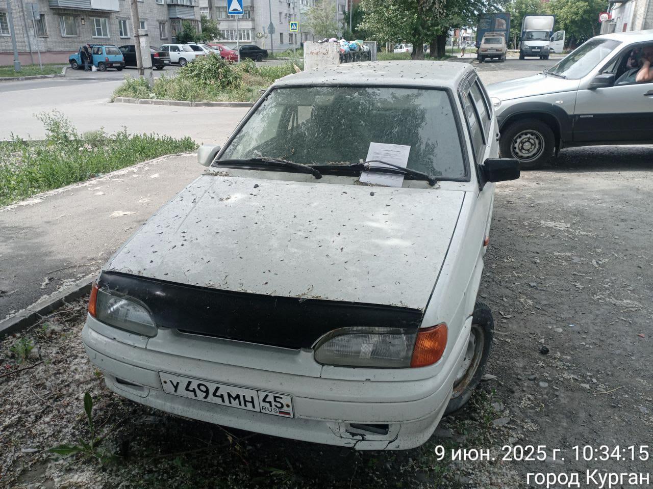 Выявлено брошенное транспортное средство Выявлено брошенное транспортное средство